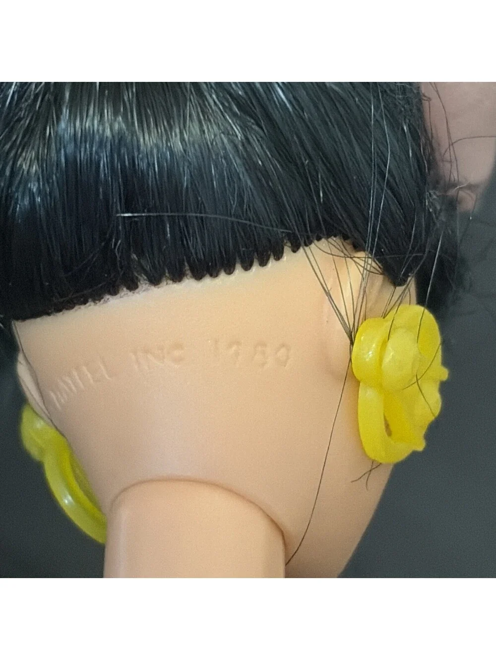 Vintage Barbie Doll Kira Black Hair with Dress With Flaws
